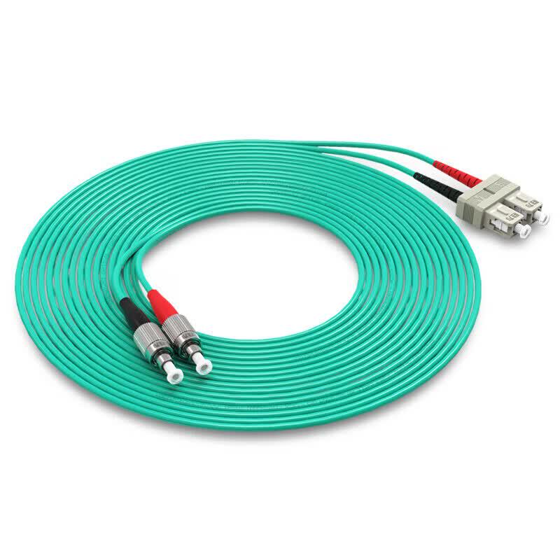 Shengwei OM3 Multimode SC-FC 10 Gigabit Fiber Optic Patch Cable