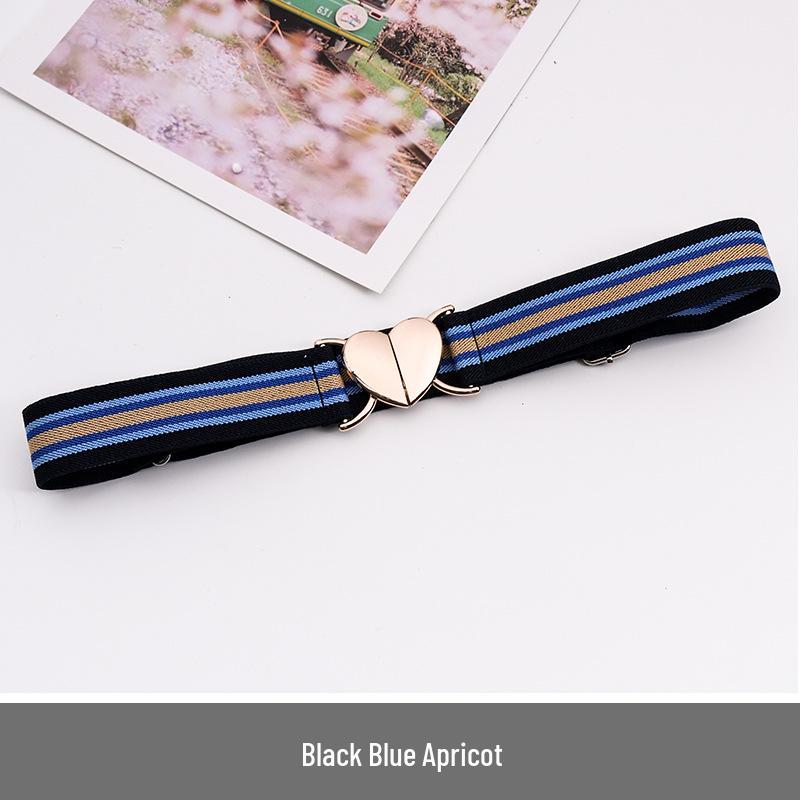 Adjustable Elastic Woven Belt with Hook for Men & Women