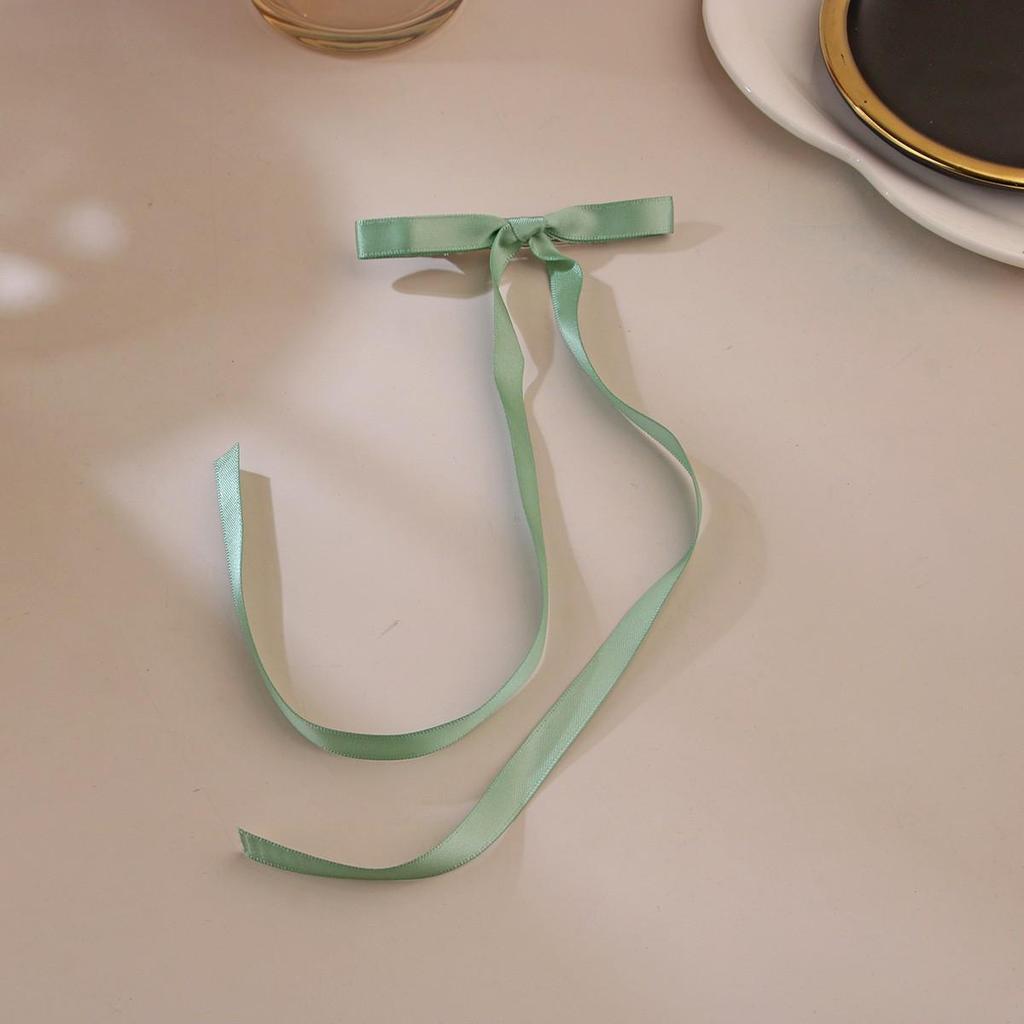 Ballet Style Ribbon Bow Duckbill Clip - Sweet 4cm Hair Accessories
