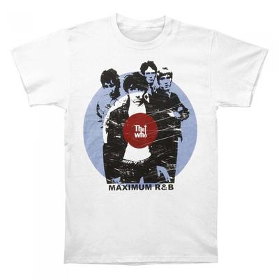 The Who Unisex Erwachsenen Maximum Rhythm & Blues Baumwoll-T-Shirt