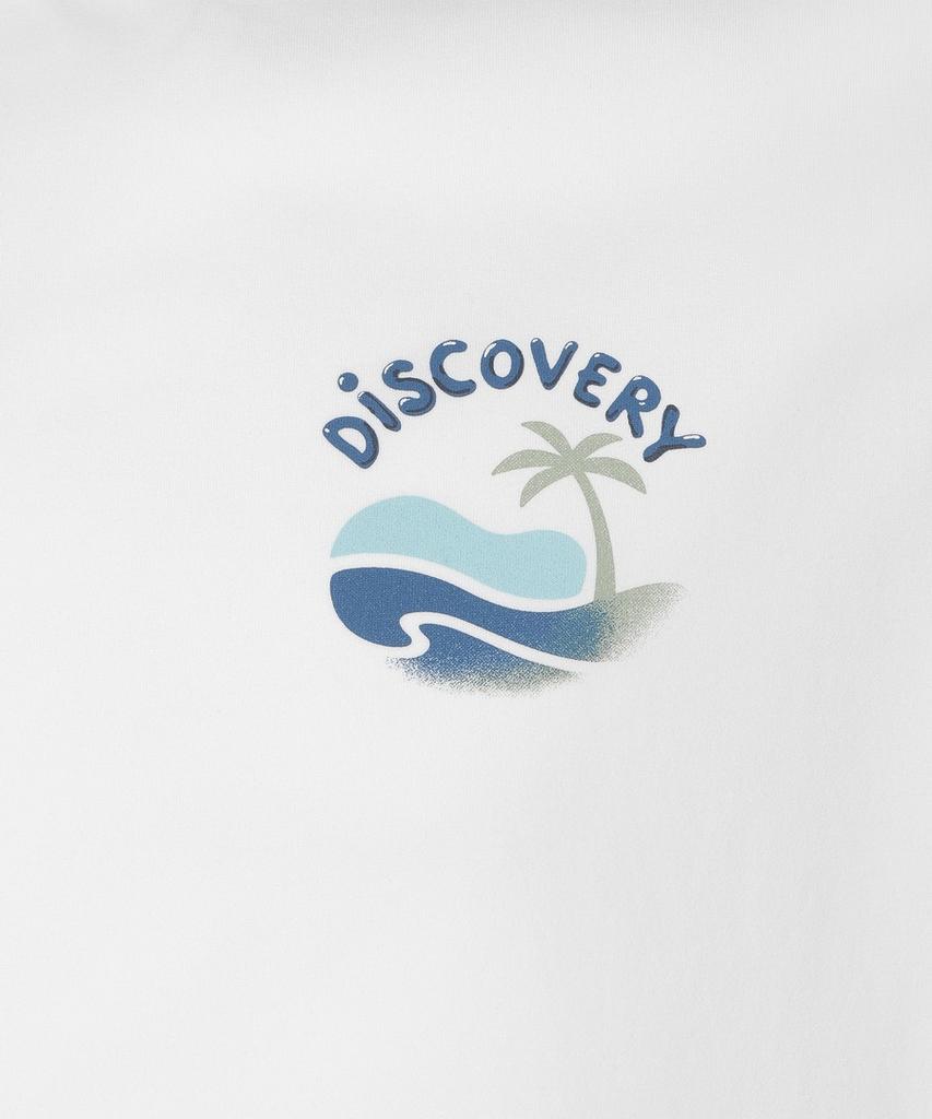 DISCOVERY EXPEDITION Hot Summer Essential Short Sleeve Water T-Shirt (White)