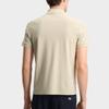 FILA Heritage Minimalist Casual Solid Color Cooling Polo Shirt Men tops Autumn-Brown F11M628101FLK