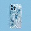 Ocean Butterfly Man Madam Protect PhoneCase Glass PhoneCase for iPhone 17 16 15 14 13 12 11pm Pro Plus Dropresistant cellphone
