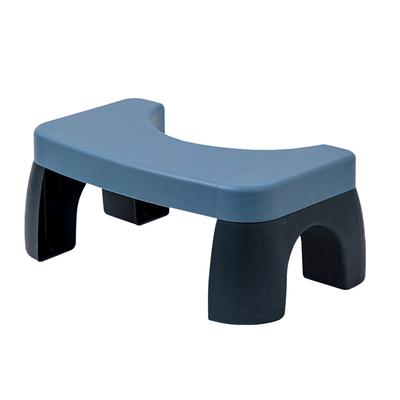 Toilet Potty Foot Stool Prevent Slipping Improve Posture PP Squatting Potty Stool for Office Blue