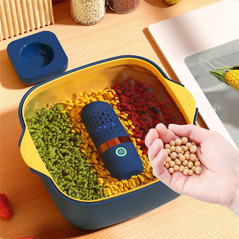 Fresh Fruit And Vegetable Cleaning Machine Food Waterproof For Fruits Veggies For Meat Seafood Purifier 3000Mah Fruit Cleaning D