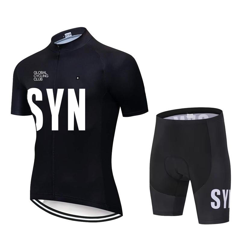 Herren Sommer Radbekleidung Kurzarm Schnelltrocknend Fahrradtrikot Sportbekleidung Outdoor Radsport Trägerhose Radrennanzug