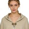 Fashionable Chain Brooch Trendy Chest Jewelry Gift With European Pattern For Shawl And Clothing Accessories