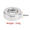 Stainless Steel Ball Stretcher Scrotum Pendant Heavy Magnetic Penis Lock Cock Ring Bondage Metal Erection Male Delay Sex Toy Man