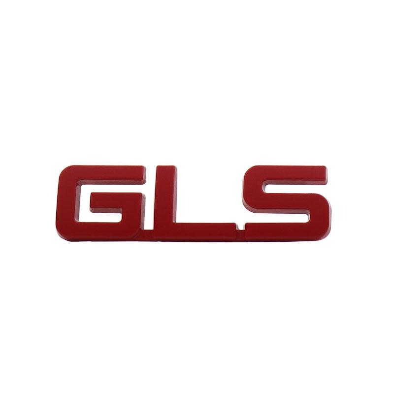 3D Premium GLS Letter for car Fender trunk Rear Bonnet Decal Emblem Badge Sticker Accessories