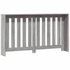 Radiator Cover Gray Sonoma 149 x 20 x 82 cm Wood Based Material