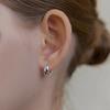 [Silver925] Dropcon One Touch Earring