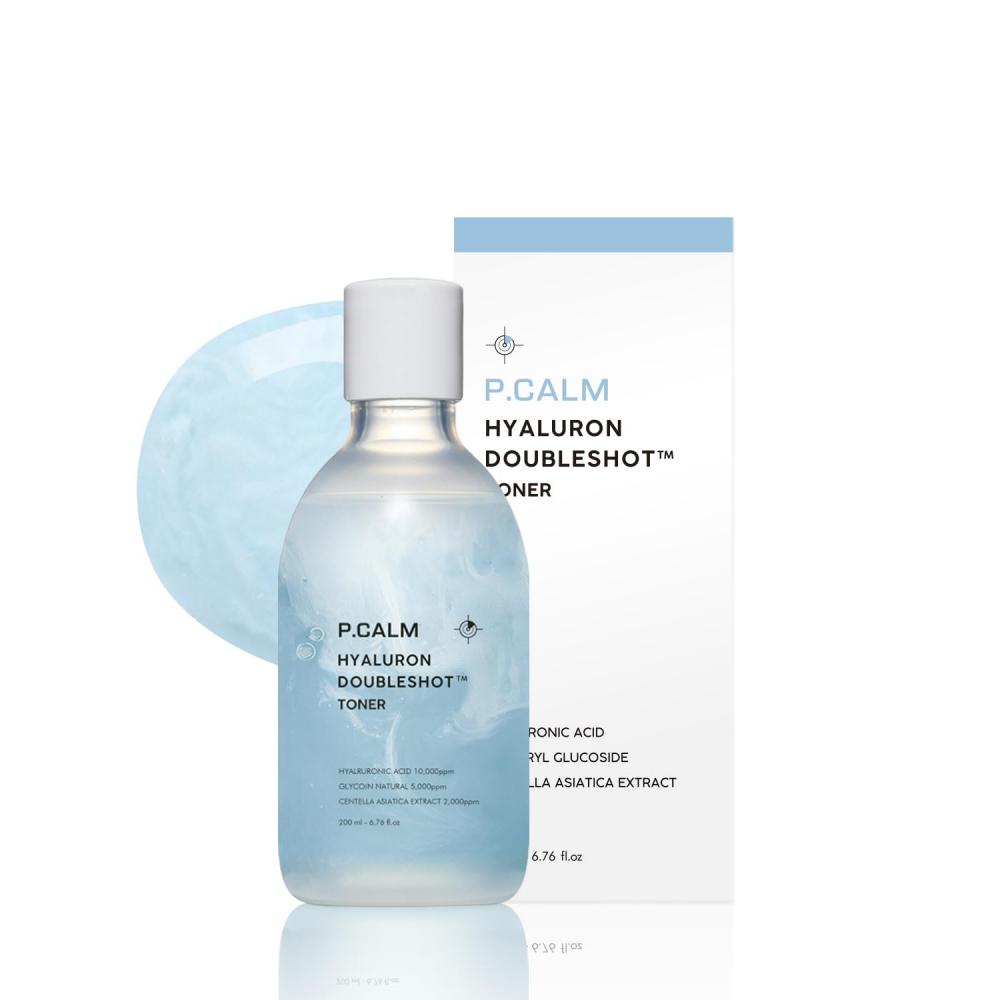 P.Calm Hyaluron Doubleshot Toner 200ml Moisturizing