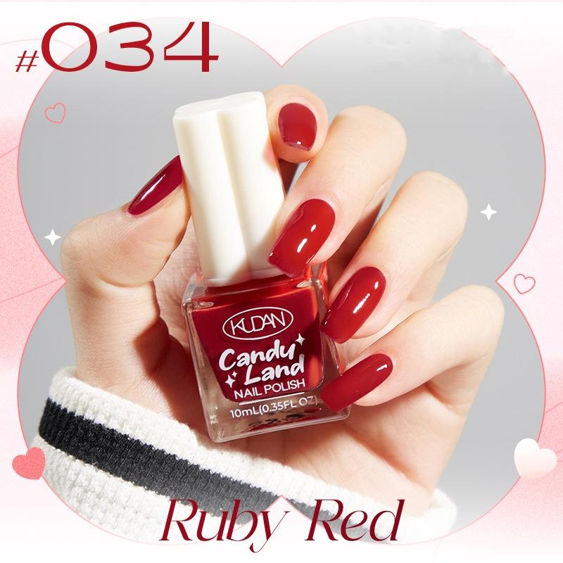 Water-based Nail Polish, No Baking, Long-lasting, Quick-drying, Nude Color, Fine Shiny Nail Polish, Nail Polish