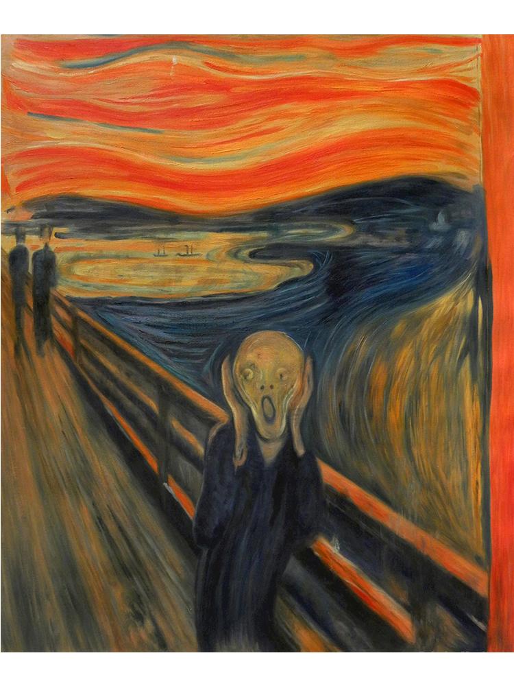 Funny Screaming Cat Dog Posters Canvas Paintings Prints Animal Cats Wall Art Pictures for Living Room Home Decoration Cuadros