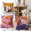 1pc Kanon Shibuya Anime Characters Pillow Case Fashion Square Pillowcase Bedroom Sofa Room Ins Decoration Leisure