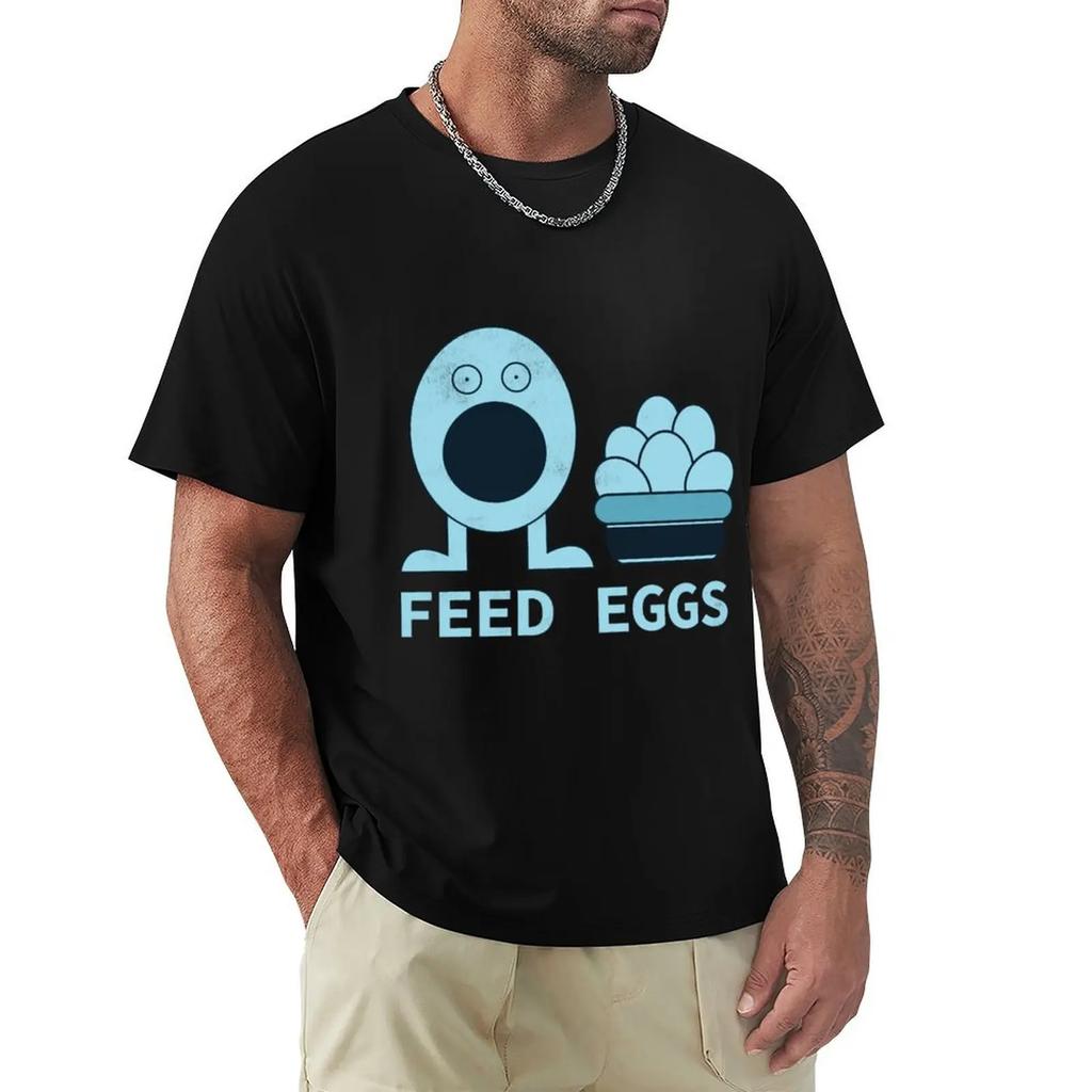 Feed Eggs I Think You Should Leave Tim Robinson Tshirt Fashion Pattern Printed Tee Shirt