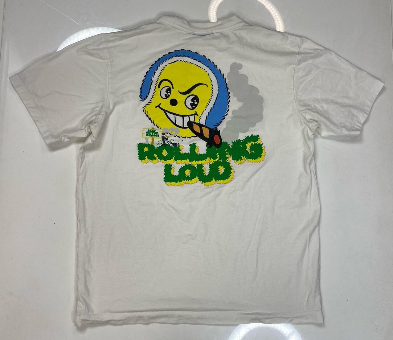 Billionaire Boys Club BBC Rolling Loud Graphic T-shirt Men Medium White XXL