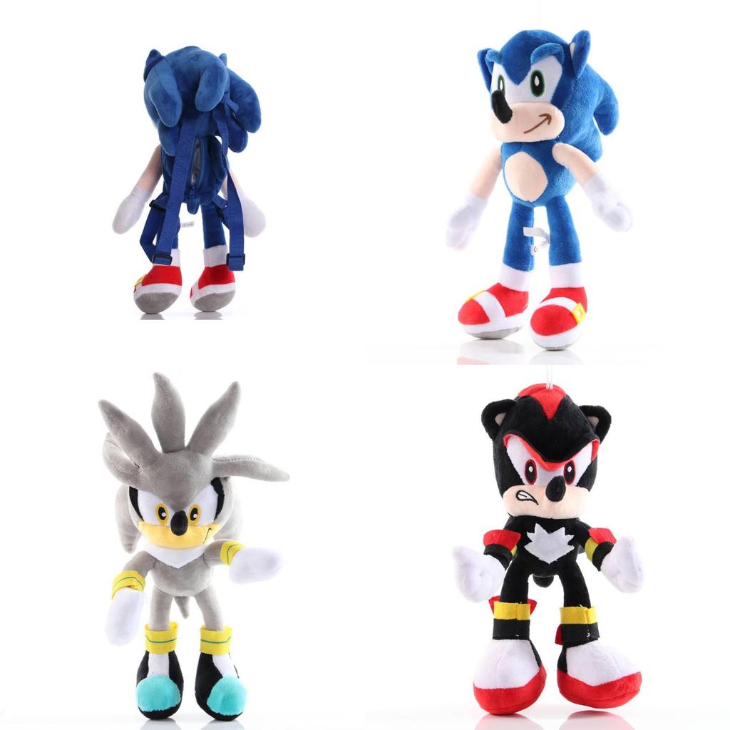 Super Soft Sonic Hedgehog Plush Toy 12 Inch Adorable Stuffed Animal For Kids