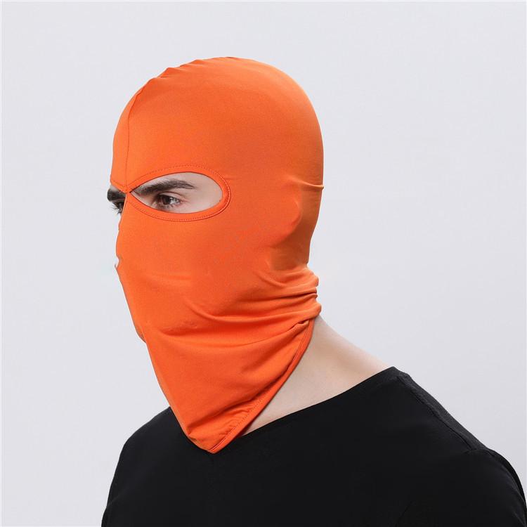 Summer Baclava Helmet Headwear Full Face Covering Print Face Ski Mask Hood Balaclava Facemask