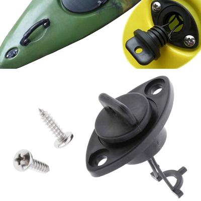 Bouchon de Trou d'Évacuation Multifonctionnel pour Bateau Yacht Raft Dinghy Canoe Bateau Bouchon d'Évacuation Ovale Accessoires Matériel Marin