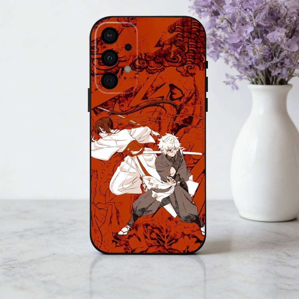 H-Hell P-Paradise Jigokuraku Phone Case For Samsung Galaxy A73,A72,A71,A70,A53,A52,A51,Others Soft Black Cover
