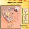 Mini LED Night Light Cute Octopus Portable Reading Desk Lamp Desktop Ornament Bedroom Table Lights Children Holiday Gifts