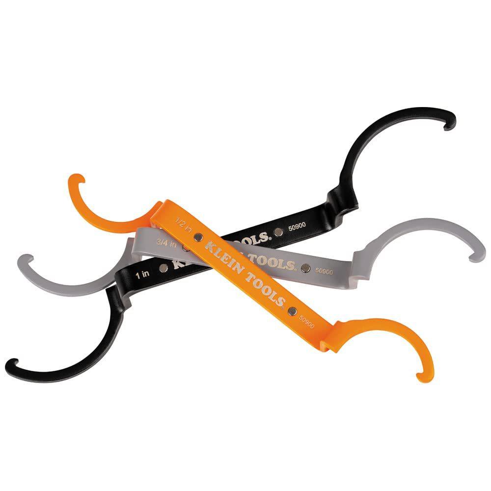 Pipe Lock Wrench Set, Crescent Magnetic Wrench Set, 3 Common Sizes All-in-One