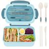 1200ML Bento Box Leakproof Lunch Containers Portable Food Storage Container  Students