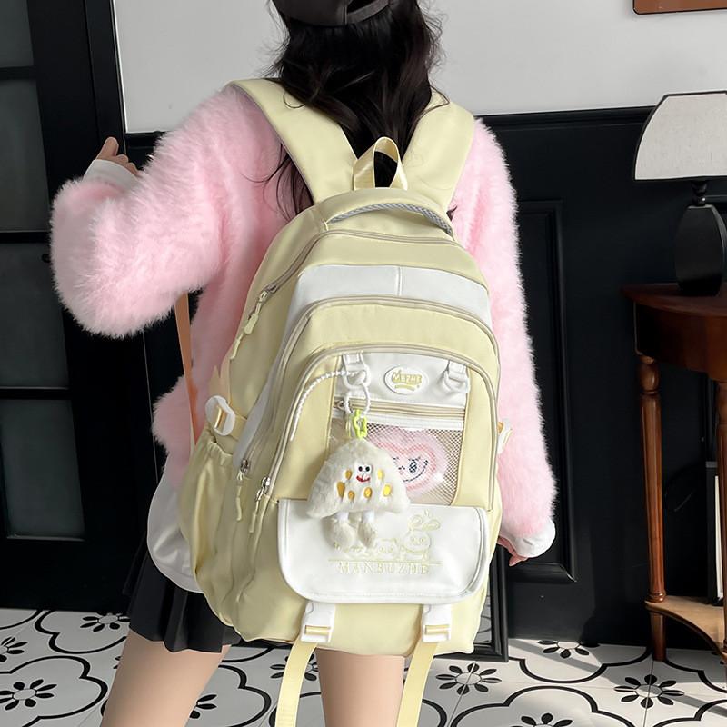 Backpack Chiikawa Pattern Anime Peripheral Large Capacity Schoolbag Student