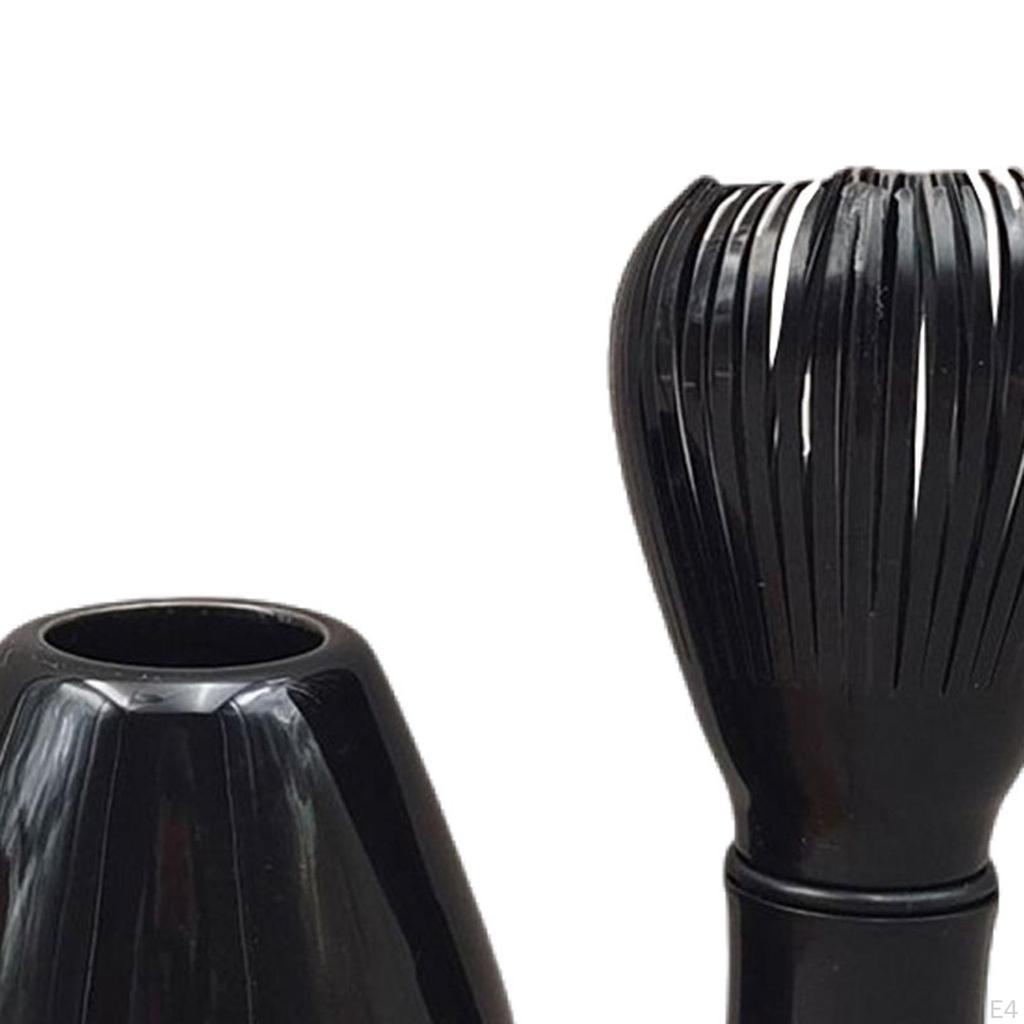 3 Pieces Matcha Ceremony Set Tea Bowl Spoon Traditional Whisk Holder for Holiday