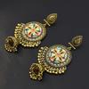 New Retro Bell Fringed Earrings, Bohemian Ethnic Style Exotic Travel Commemorative Earrings
