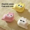 Portable Toothbrush Head Cover Clips Cat Plastic Dustproof Head Germproof Protector Caps For Travel Hiking Camping Bathroom
