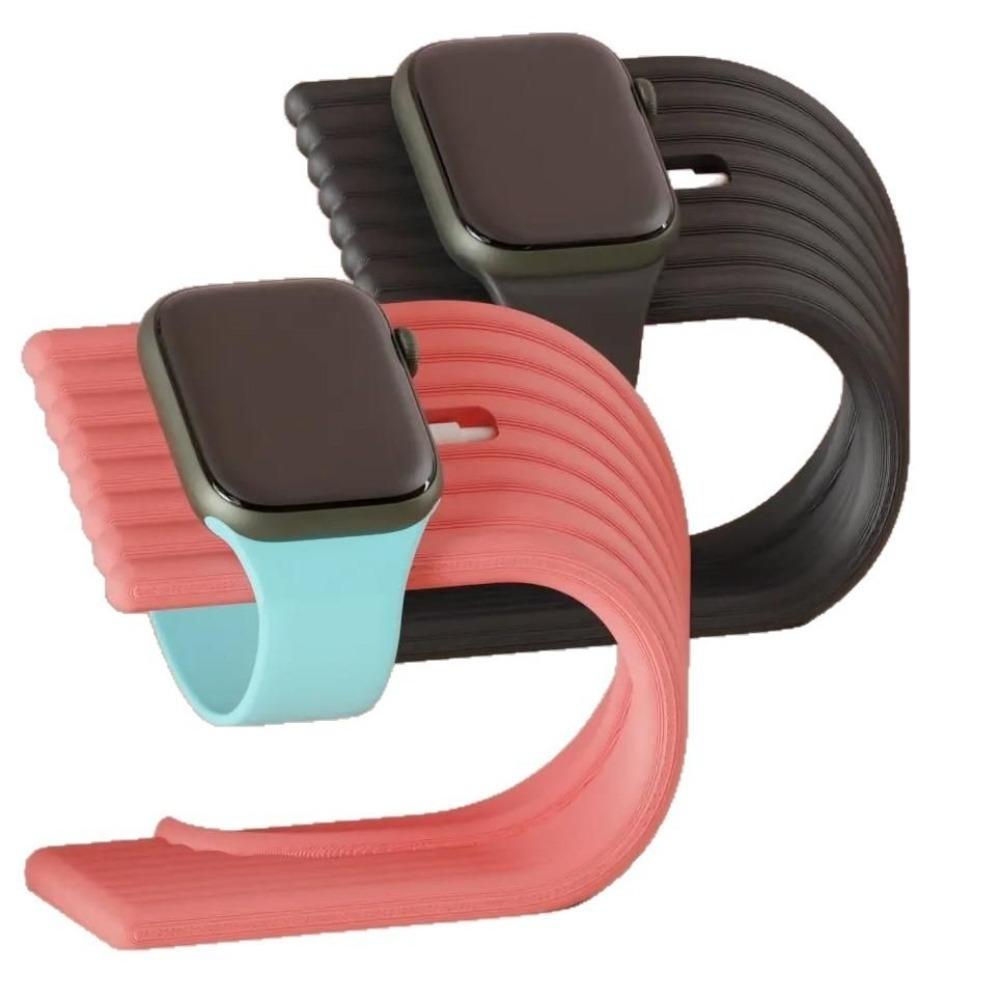 

Universal Desk Holder Reusable Watch Charger Dock New U-shaped Bracket Gift помаранчевий