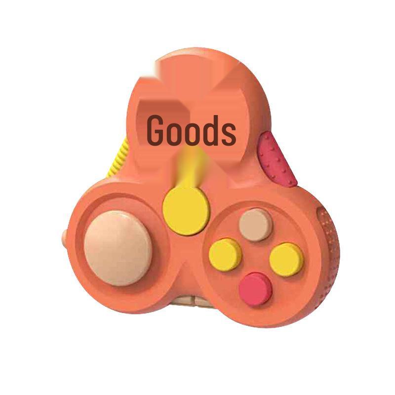 

CrossFidget Stress Relief Gyro Cube Game Controller - Creative Decompression Toy
