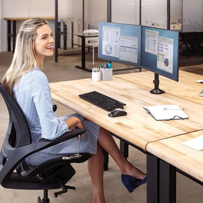 Fellowes Reflex 8502601 support d'écran plat pour bureau 68,6 cm (27") Noir