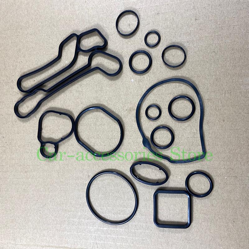 Original Engine Oil Cooler Gasket Seal Set 2724577 For Chevrolet Aveo Trax Cruze 1.6L 1.8L Orlando Sonic Croma Opel Astra Zafira