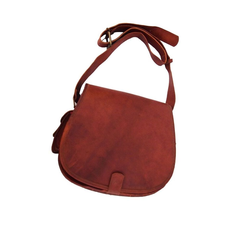 Goat Leather Camera Bag DSLR SLR Padded Case Satchel Messenger Crossbody Bags 11