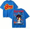 David Bowie Maglietta Regalo per Fan Unisex Unisex Harajuku Oversize Unisex Manica Corta Streetwear Alta Qualità Comoda Classica