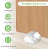 Door Stopper Punch-free Transparent Self Adhesive Door Holder Door Stop For Home Protect Walls And Furniture Accessories