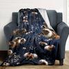 Guinea Pigs Print Flannel Blanket High Quality Warm Comfortable Cover for All Seasons Perfect for Gifts Home Decor