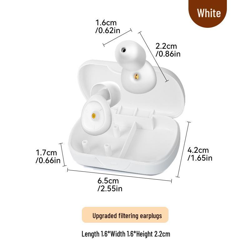 Silicone Noise-Cancelling Earplugs for Sleeping & Swimming (Waterproof, Soundproof, In Stock)