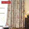 1PC Nuan Series French Retro Pink Peony Floral Curtains American Countryside Thick Curtains for Bedroom Living Room Window for Home Decor