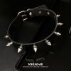 Punk Goth Choker Rivet Yabi Accessories Collar Stylish Exaggerated Versatile Necklace Fashion Dark Clavicle Chain