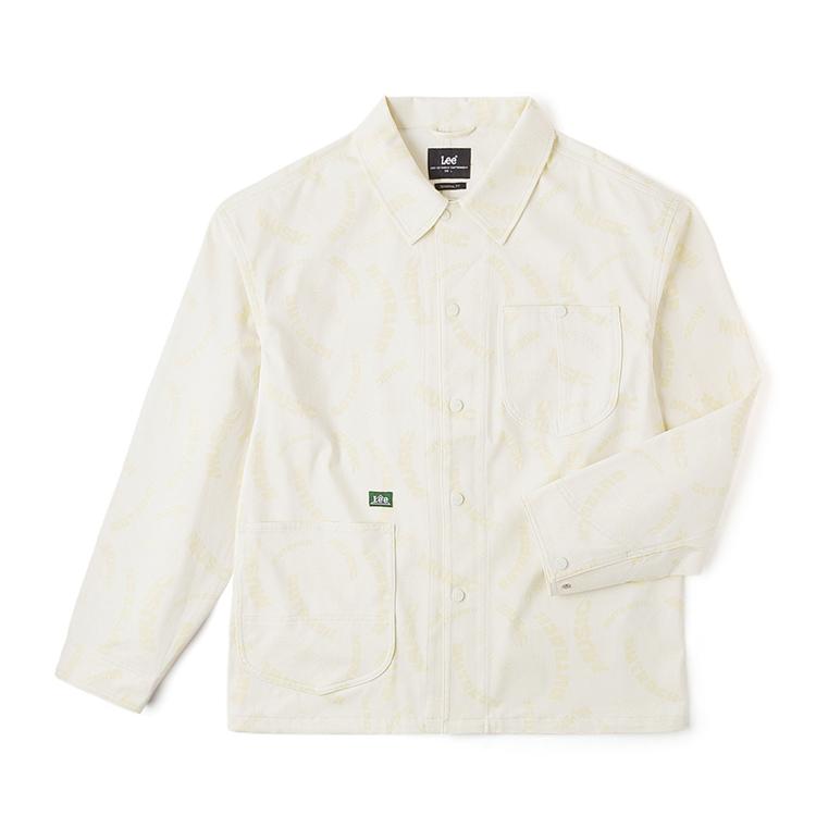 Bequeme Vollprint-Arbeitskleidung Design Langarmjacke Herren Jacken Off-White LMT007807204596A00005