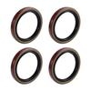 New Axle Oil Seal 6658228 For Bobcat Skid Steer Models 653, 742, 743, 751, 753, 763, 773, 873 4PCS