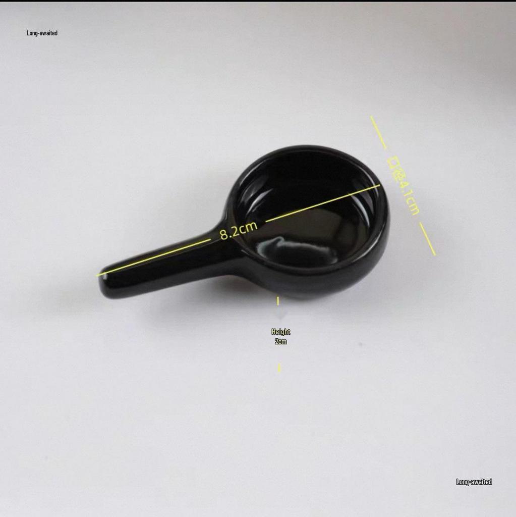 White Ceramic Candle & Incense Burner with Tray and Handle