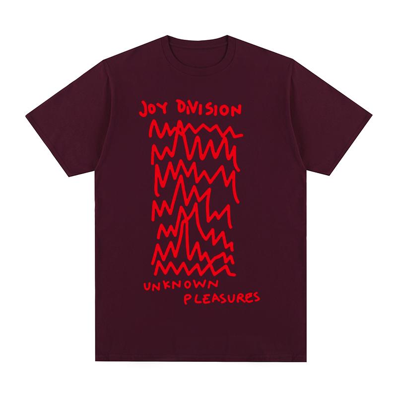 Unknown Pleasures de Joy Division (1979) Camiseta de seda Algodón Camiseta para hombre Nueva CAMISETA Camisetas Tops para mujer Unisex