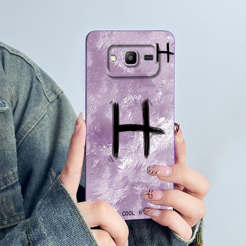 Funda For Samsung Galaxy J2 Prime G532 J2 ACE Grand Prime Plus G530 Soft Silicone Phone Case Protective Fashion Letter Cover