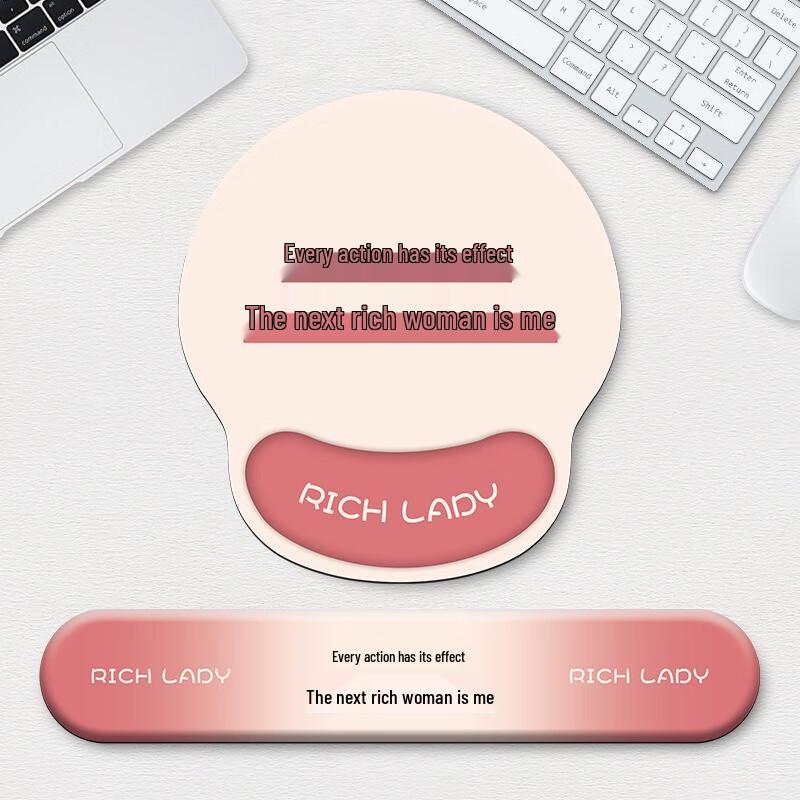 FuMaide Office Wrist Rest Mouse Pad & Keyboard Mat Set