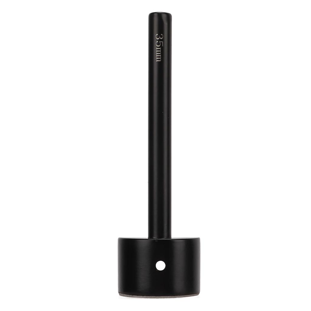 Strap End Punch DIY Making Black Appearance Stainless Steel Incisive Blade Fast Cutting Half Round Cutter Punch 35mm